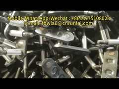 Τμήματα Stenter από χάλυβα Monforts Stenter Clips για Stenter Machine ανταλλακτικά